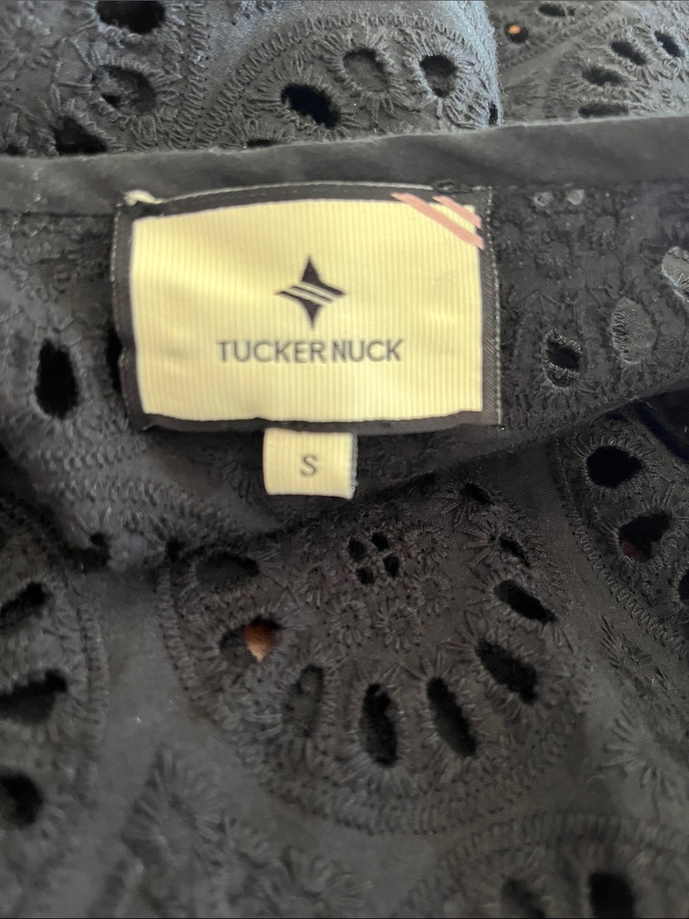 Tuckernuck Black Eyelet Cleo Mini Cover-Up Dress - Picture 10 of 10